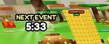 NEXT EVENT timer reading 5:33